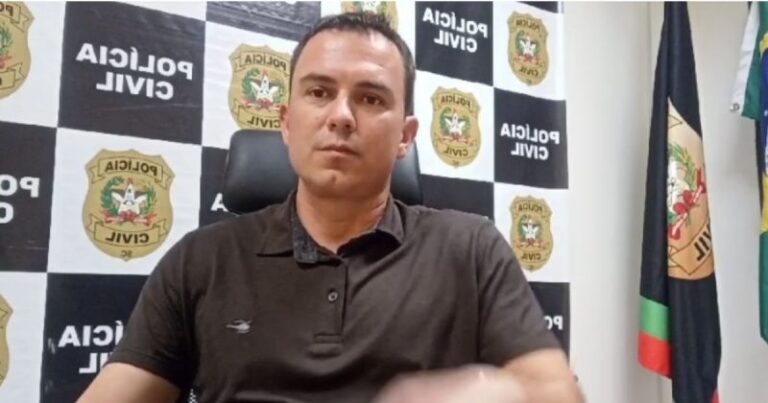 Delegado Luís Otávio Pohlmann/DIC Araranguá /Foto: Divulgação PCSC