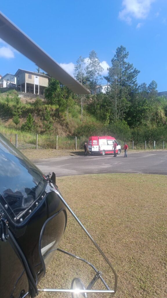 Fotos: Divulgação Saer/Samu Aeromédico