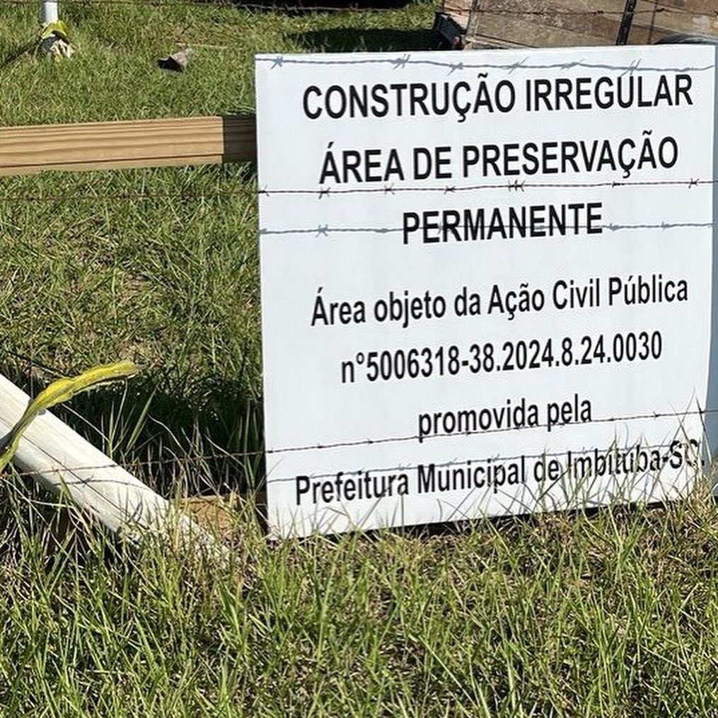 Foto: Reprodução PMSC Ambiental