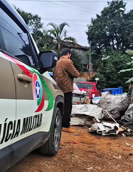 Foto e vídeo: Reprodução PMSC