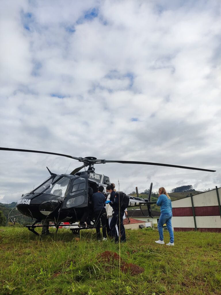 Foto e vídeo: Saer/Samu Aeromédico
