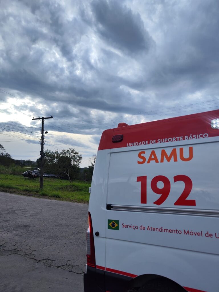 Foto: Divulgação Saer/Samu Aeromédico