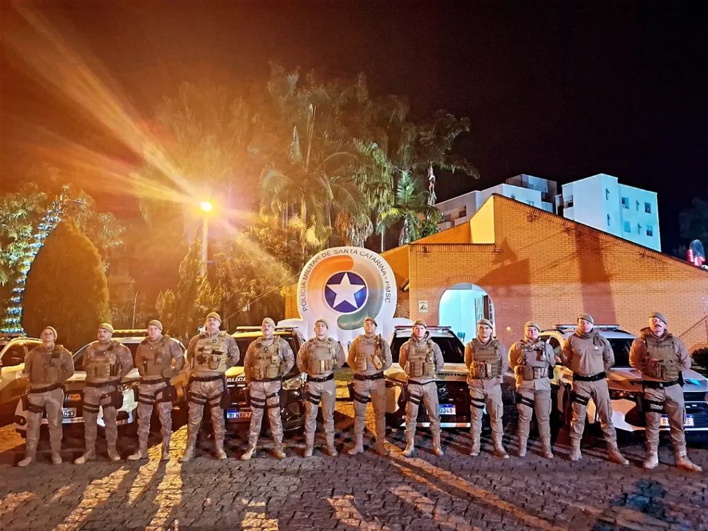 Foto e vídeo: Reprodução Redes Sociais PMSC
