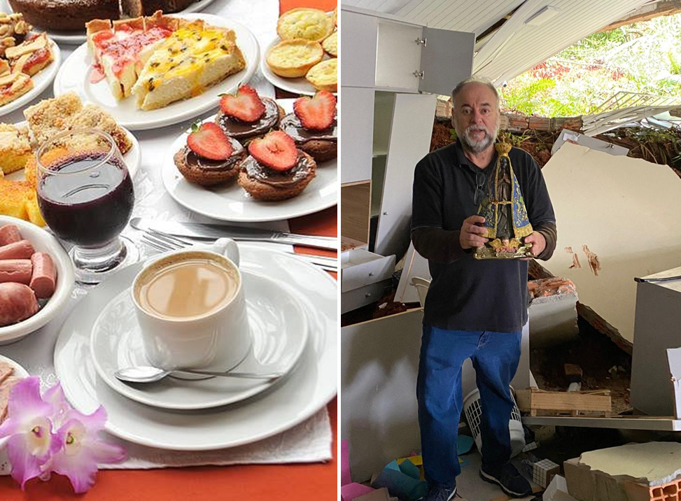 Fotos e vídeos: Reprodução Redes Sociais