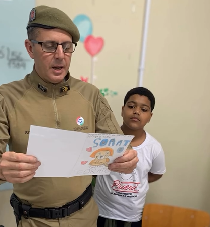 Foto e vídeo: Reprodução PMSC