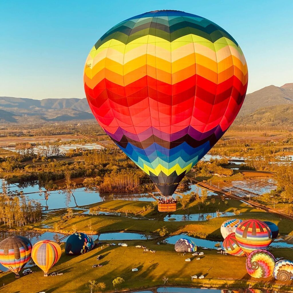 Foto: Balonismo nos Canions