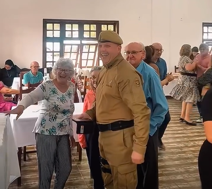 Foto e vídeo: Reprodução PMSC