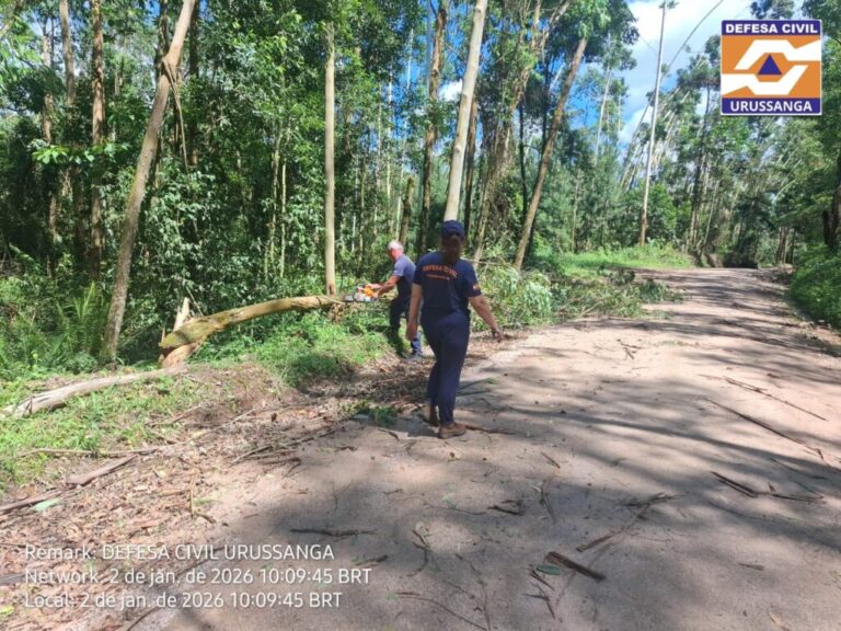 Foto: Arquivo/Defesa Civil Urussanga