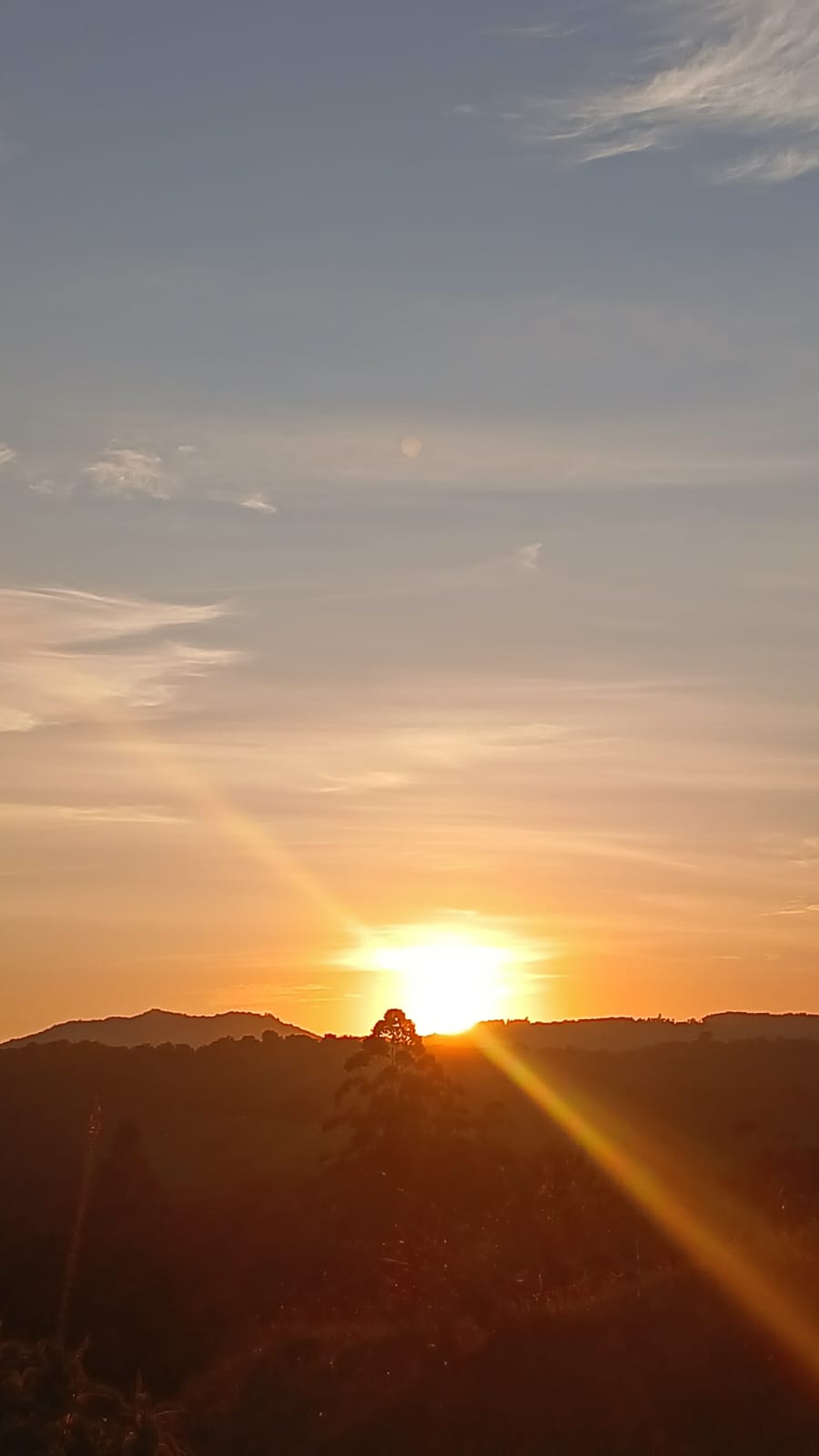 Amanhecer no Rio Carvão - Foto: Piva