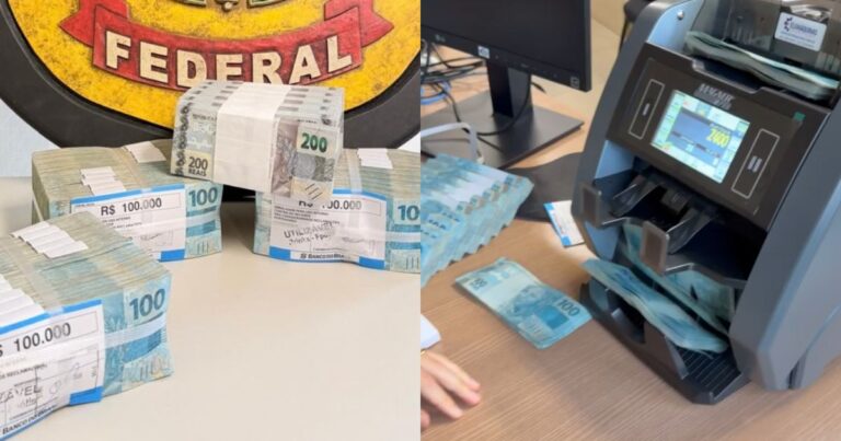 Candidato às eleições é pego pela PF com R$ 500 mil em dinheiro perto de agência bancária em Florianópolis - Foto: Divulgação/PF